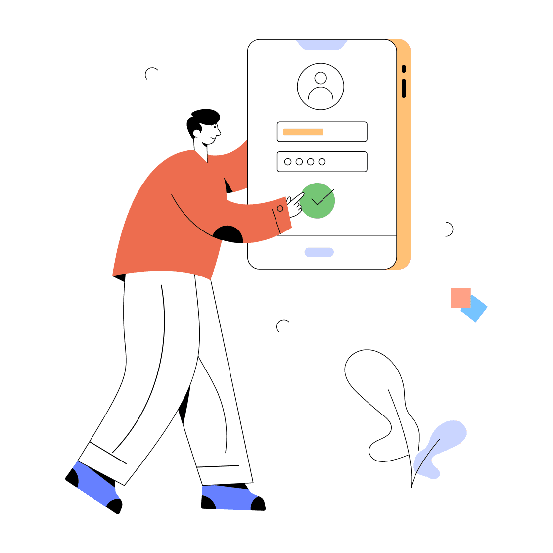 Login illustration